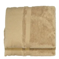 Handtuch 50 x 100 cm 2er Set beige