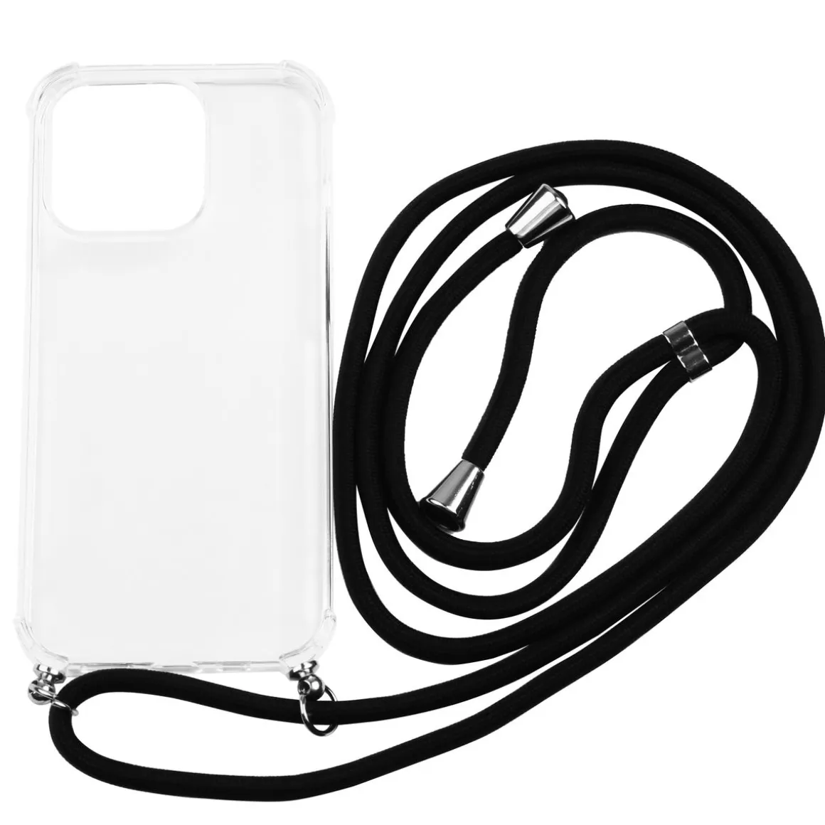 Handyhülle mit Band iPhone 15 Pro Max transparent