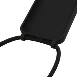 Handyhülle mit Band iPhone 15 schwarz