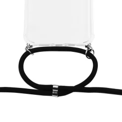 Handyhülle mit Band iPhone 15 transparent