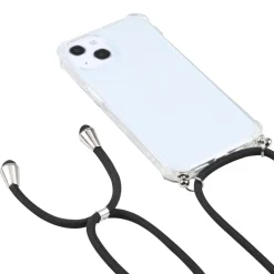 Handyhülle mit Band iPhone 14 transparent