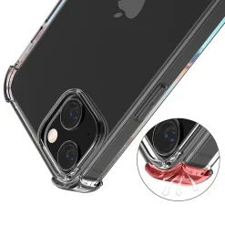 Handyhülle mit Band iPhone 14 transparent