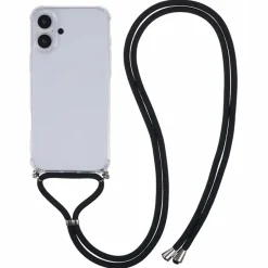 Handyhülle mit Band iPhone 16 transparent