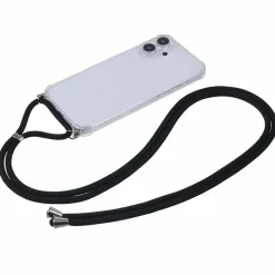Handyhülle mit Band iPhone 16 transparent