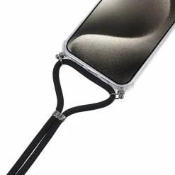 Handyhülle mit Band iPhone 16 transparent