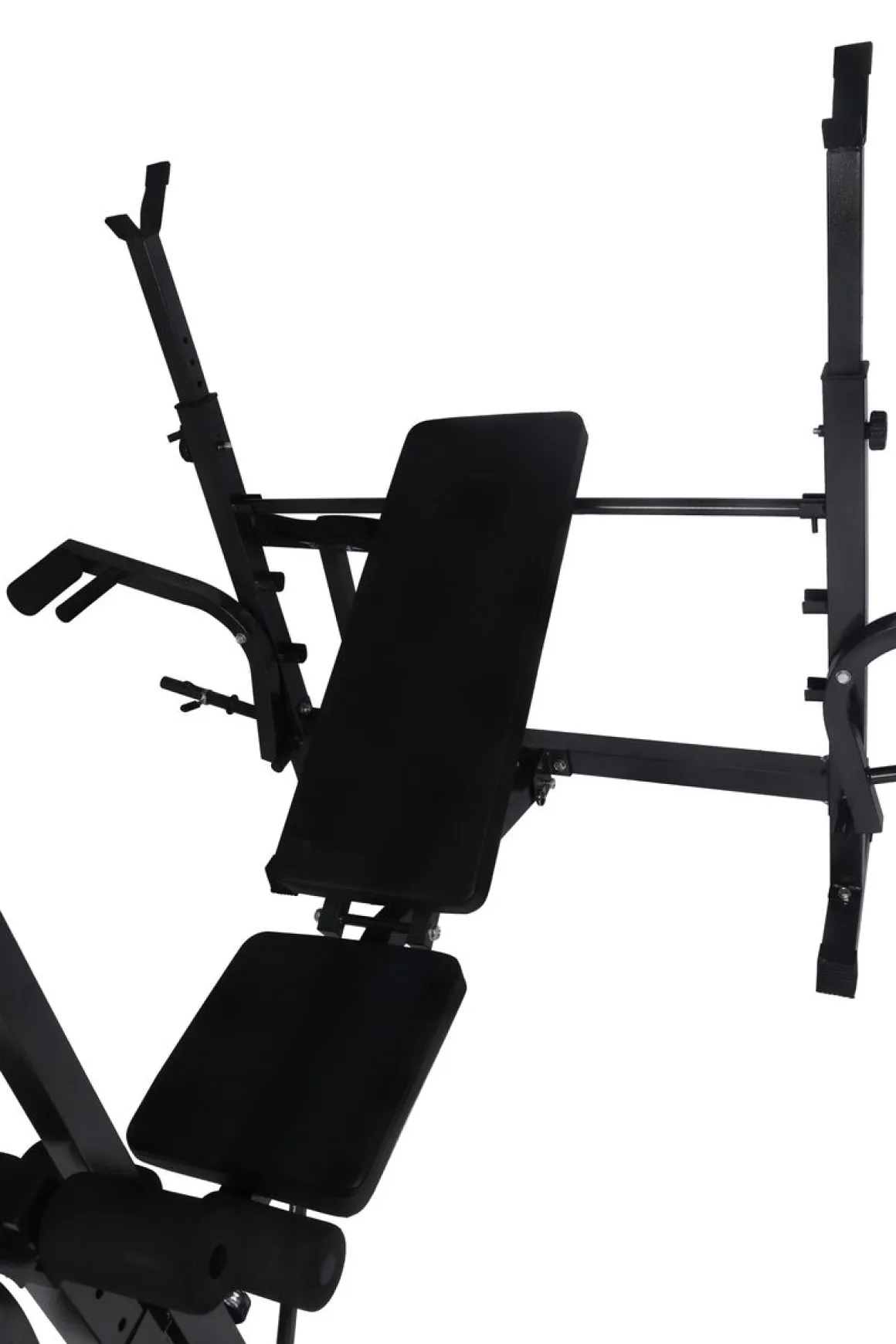 Hantelbank multifuktional schwarz