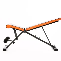 Hantelbank verstellbar schwarz/orange