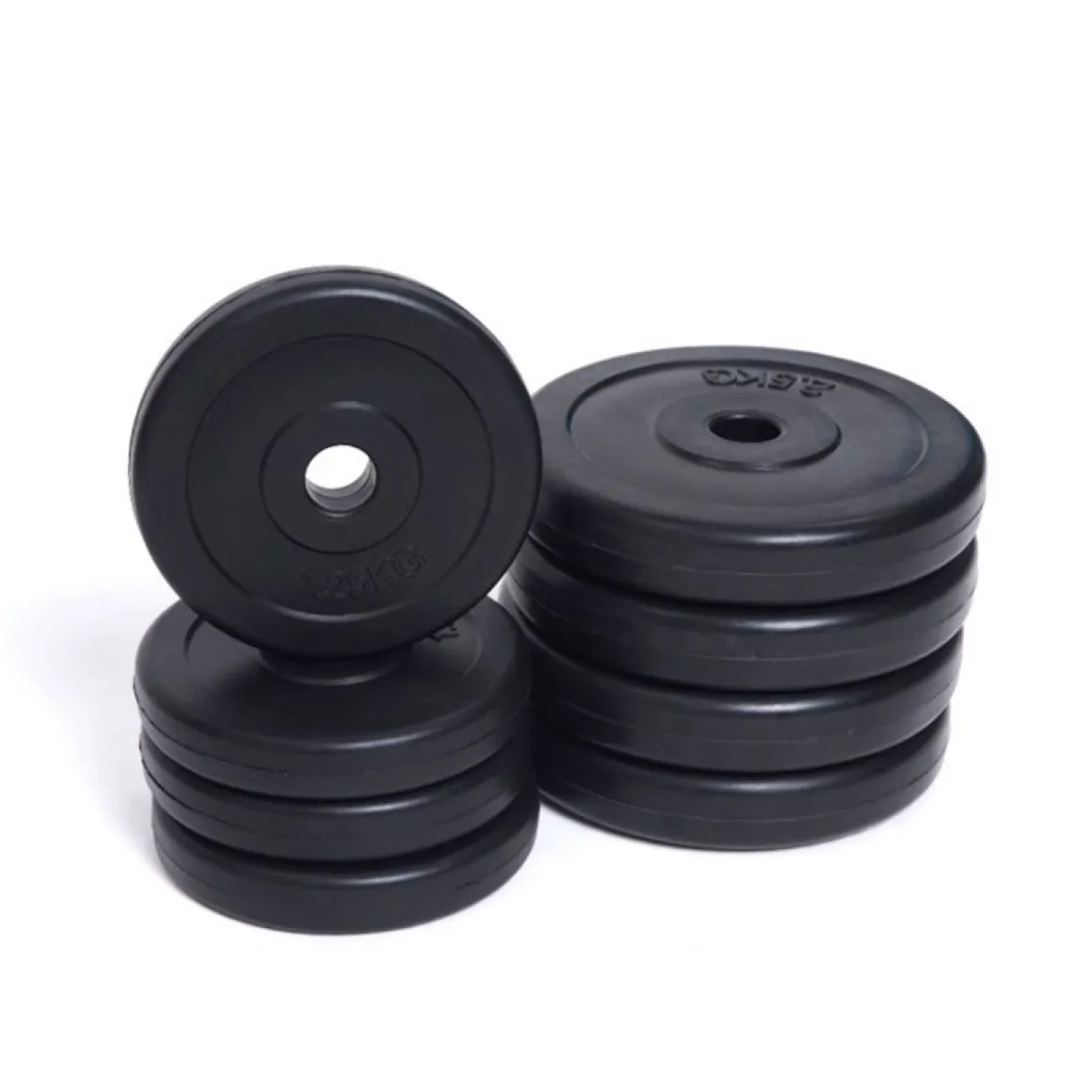Hantelscheibe Kunststoff 4 x 1.25 kg + 4 x 2.5 kg