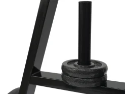Hantelscheibenständer DISCORUM 7 Aufnahmen 25 mm schwarz