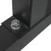 Hantelscheibenständer STATIVUM 8 Aufnahmen 25 mm schwarz