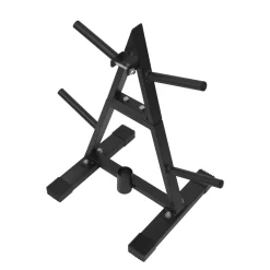 Hantelscheibenständer STATUMEN 4 Aufnahmen 25 mm schwarz