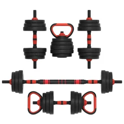 Hantelset 3-in-1 20 kg