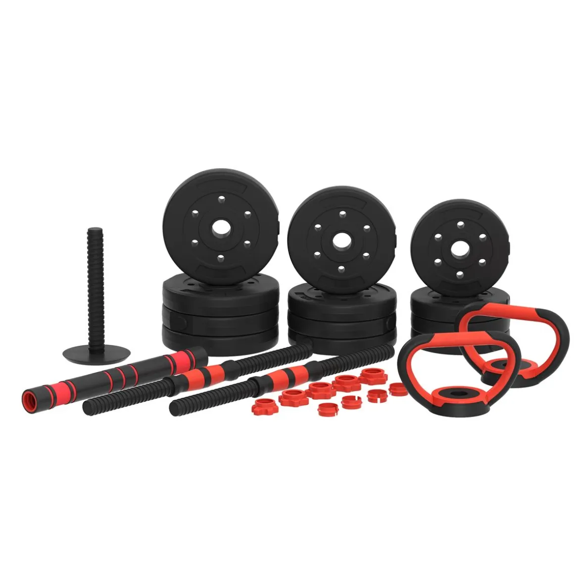 Hantelset 3-in-1 20 kg