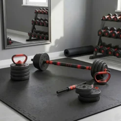 Hantelset 3-in-1 40 kg