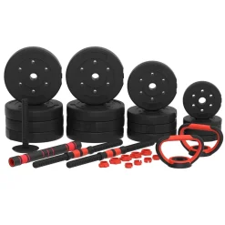 Hantelset 3-in-1 40 kg
