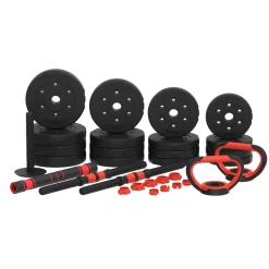 Hantelset 3-in-1 30 kg