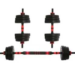 Hantelset Kurz- und Langhantel 20 kg