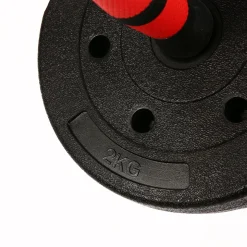 Hantelset Kurz- und Langhantel 20 kg