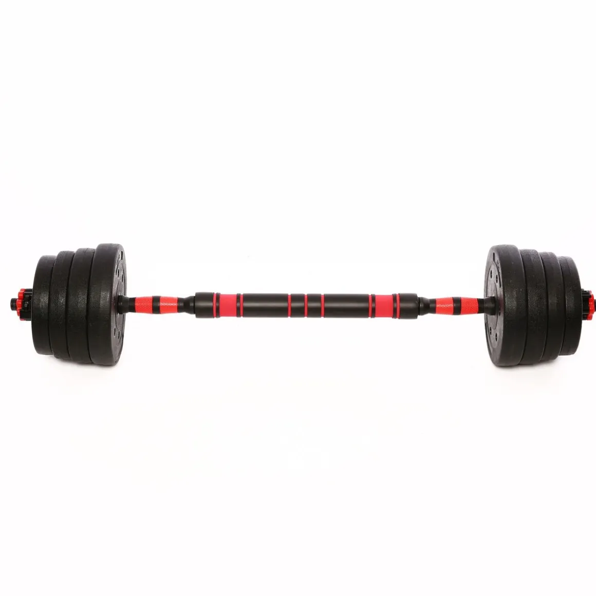 Hantelset Kurz- und Langhantel 30 kg