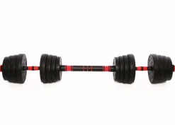 Hantelset Kurz- und Langhantel 30 kg