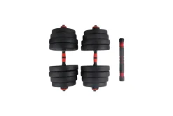 Hantelset Kurz- und Langhantel 50 kg