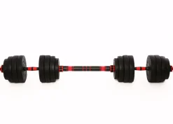 Hantelset Kurz- und Langhantel 40 kg