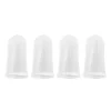 Haustier Fingerzahnbürste Silikon 5 cm 4er Set