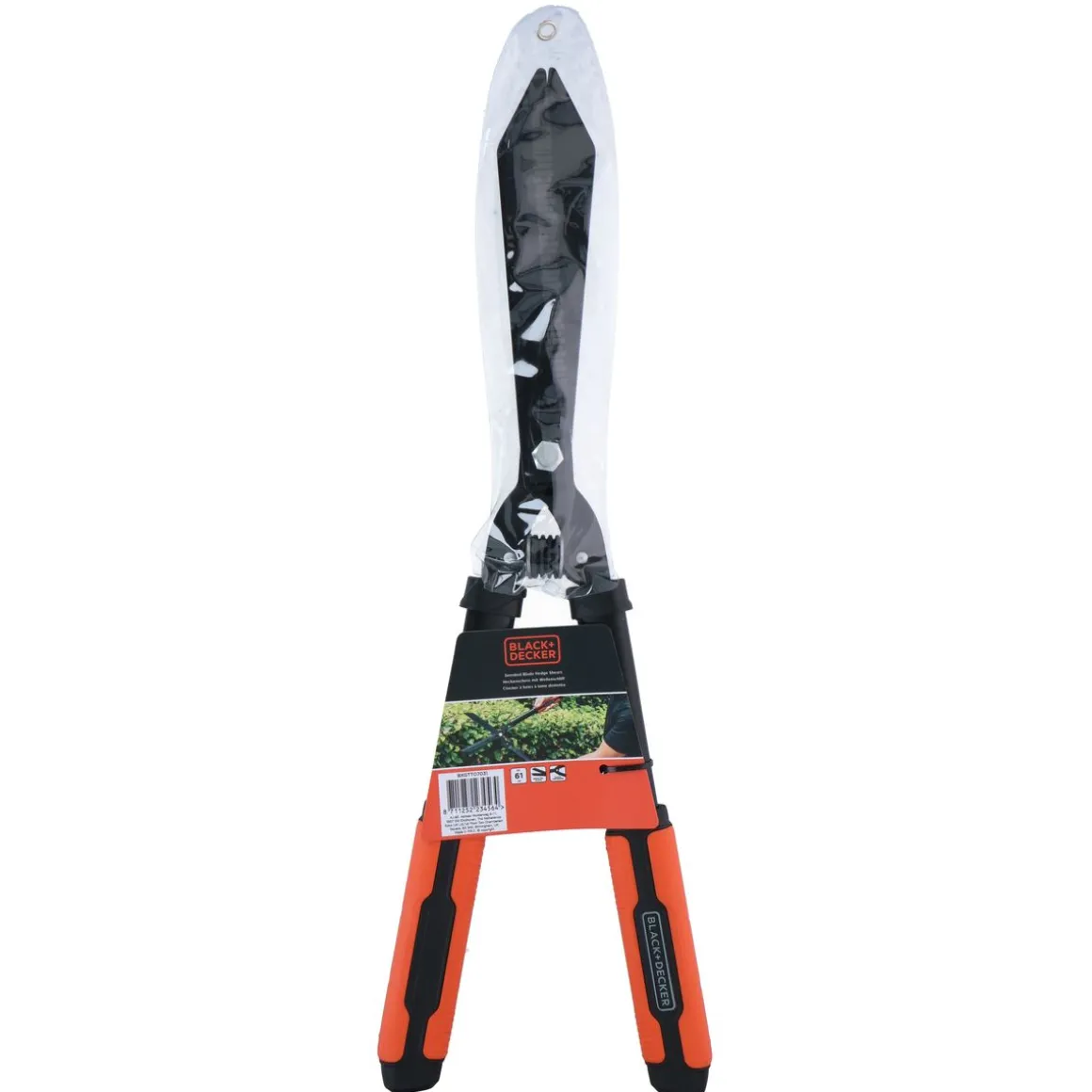 Heckenschere gezackte Klinge 61 cm