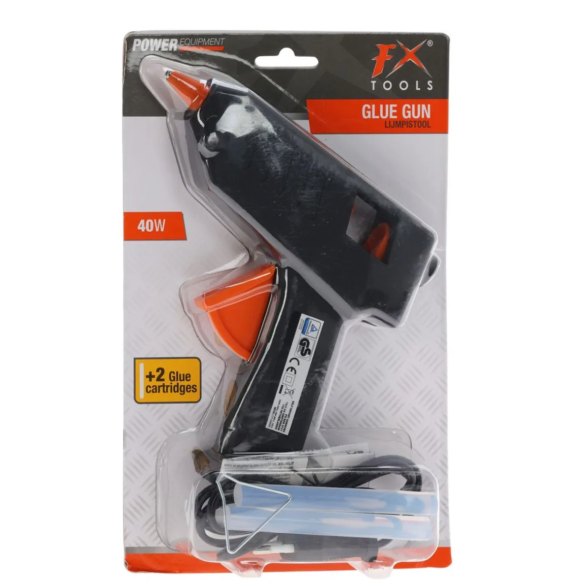 Heissleimpistole 40W mit 2 Sticks