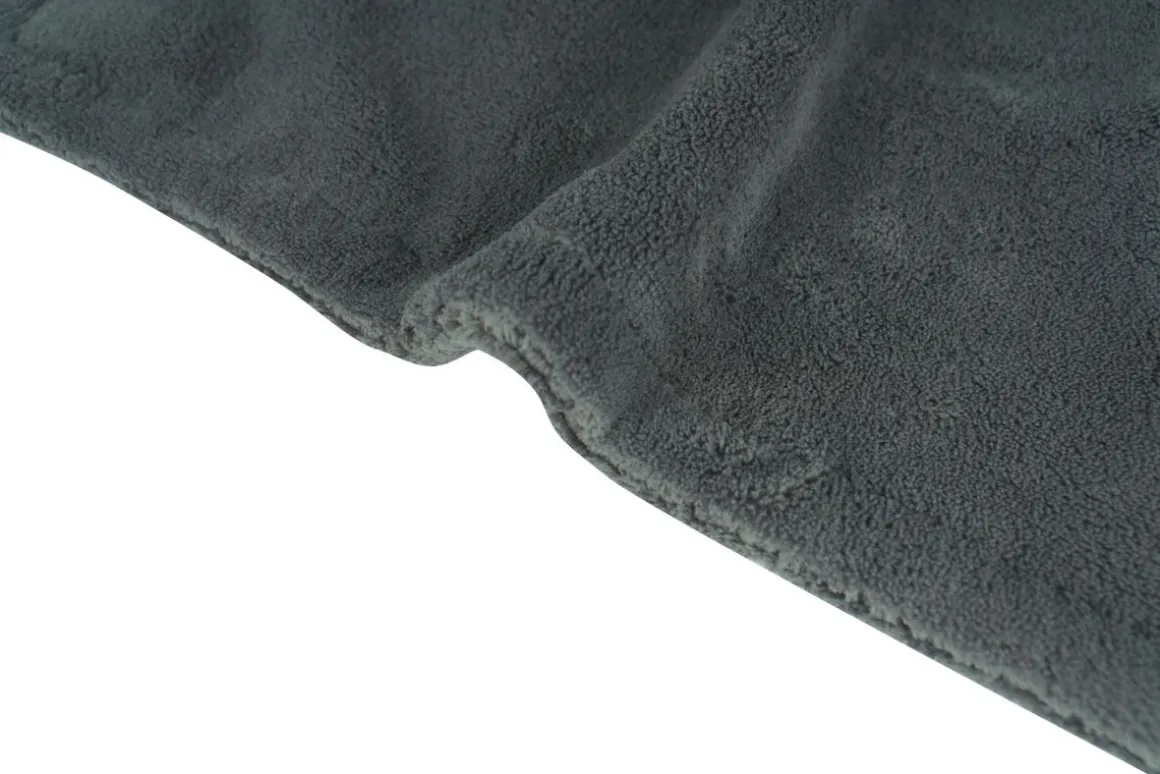 Heizdecke elektrisch 180 x 130 cm grau