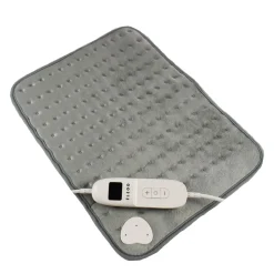 Heizkissen elektrisch 40 x 30 cm grau