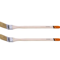 Heizkörperpinsel Set Holz 2-teilig natur