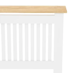 Heizkörperverkleidung ARLES 172 x 83 cm weiss