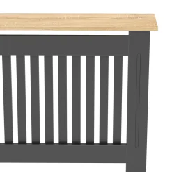 Heizkörperverkleidung ARLES 172 x 83 cm anthrazit