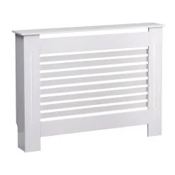 Heizkörperverkleidung 111.5 cm weiss