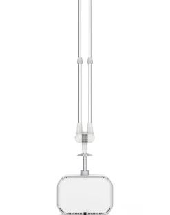 Hemdenbügler mit Hosenaufsatz weiss