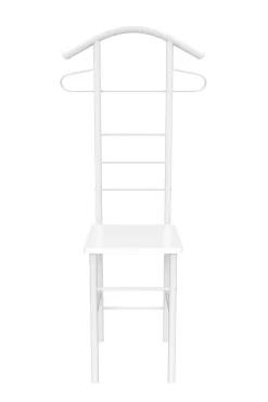 Herrendiener Kleiderständer 43 x 119 cm weiss