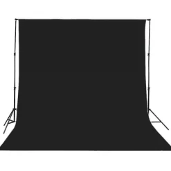 Hintergrundstoff 3 x 3 m schwarz