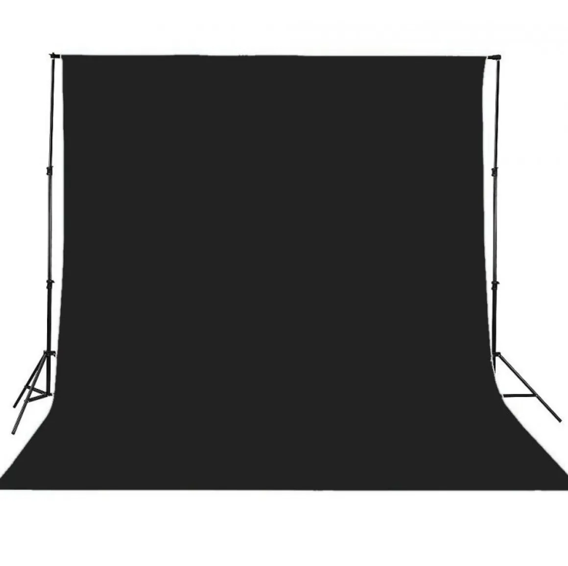 Hintergrundstoff 3 x 6 m schwarz