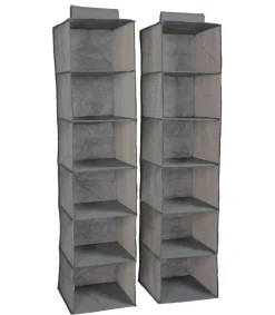 Hängeaufbewahrung 2er Set grau