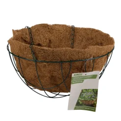 Hängekorb mit Kokoserde 31 cm