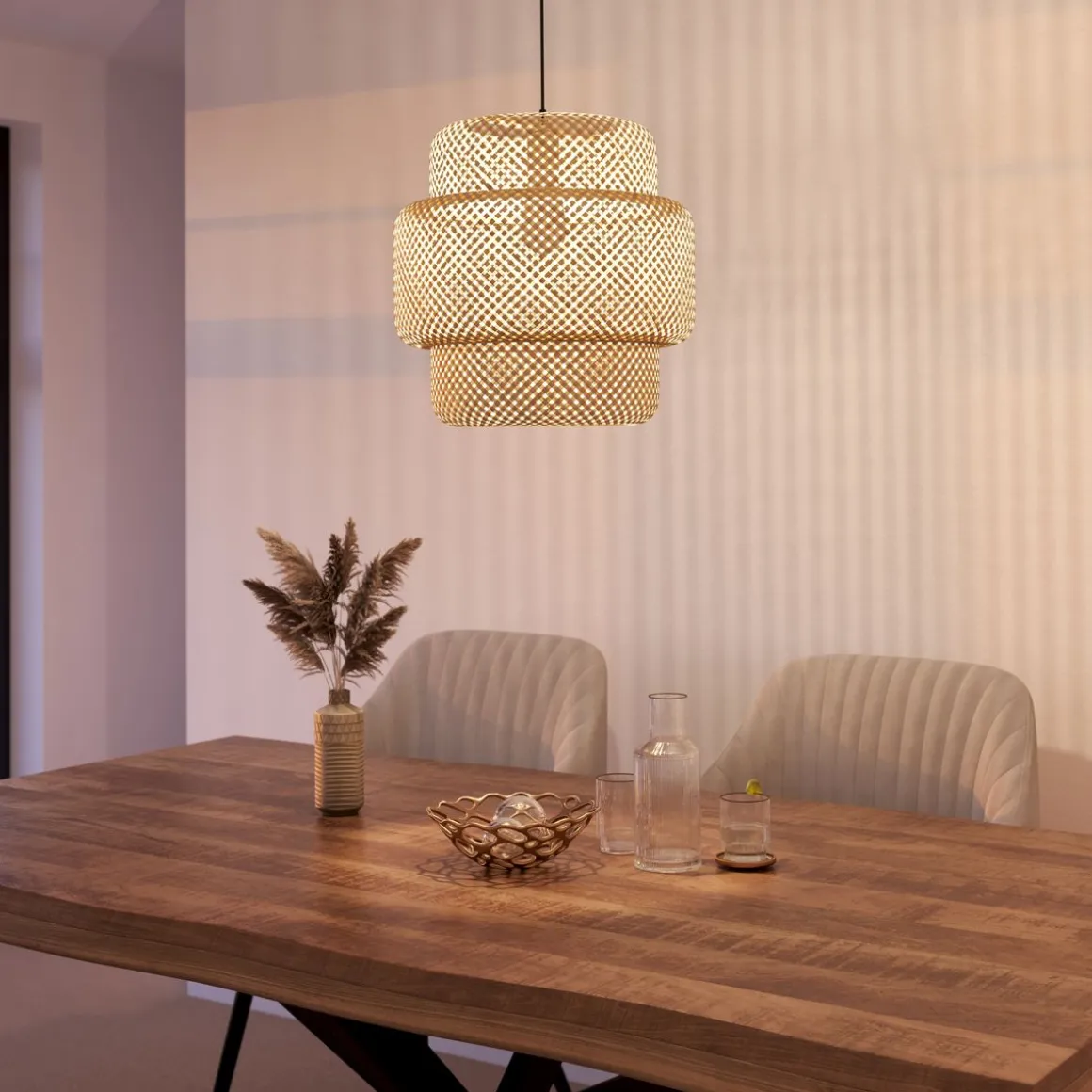 Hängelampe RIVA braun | GONSER.CH