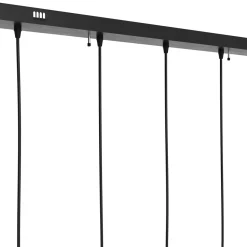 Hängelampe SOLARA 5 Lampen schwarz