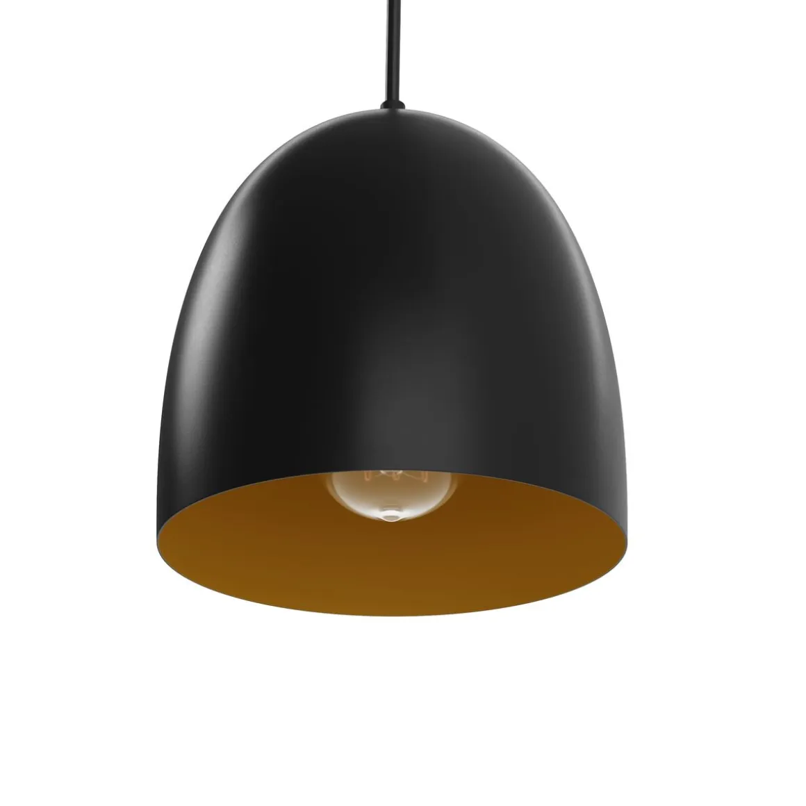 Hängelampe STEM 2er Set schwarz/gold