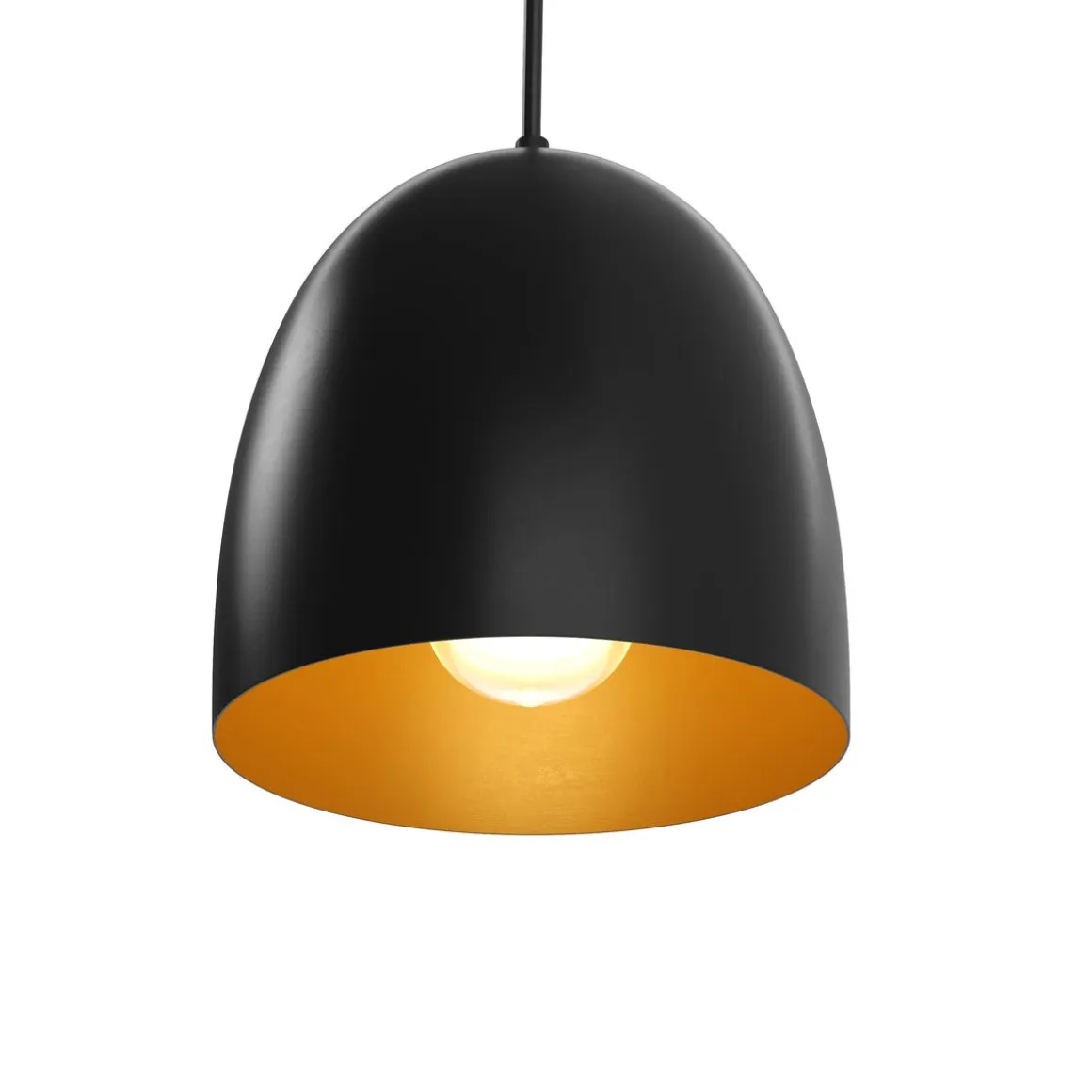 Hängelampe STEM 2er Set schwarz/gold