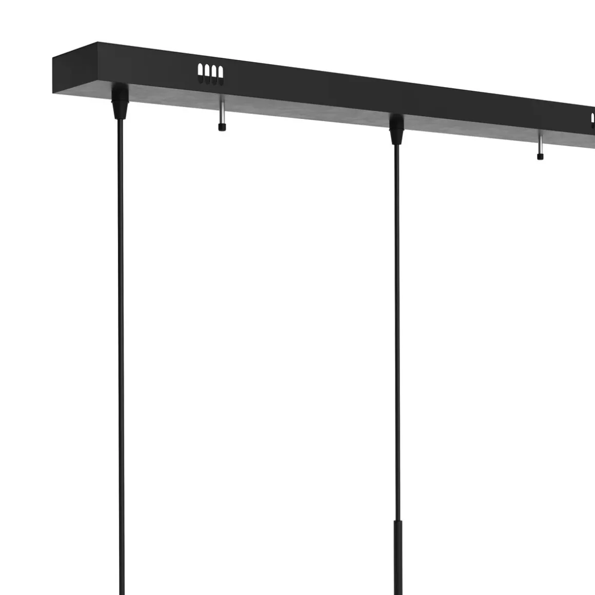 Hängelampe ZINIA 3 Lampen schwarz