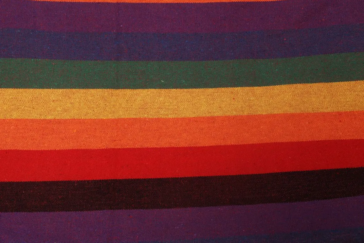 Hängematte 210 x 150 cm bunt