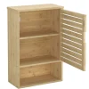 Hängeschrank Bambus SANOVA mit Ablage 40 x 20 x 60 cm natur