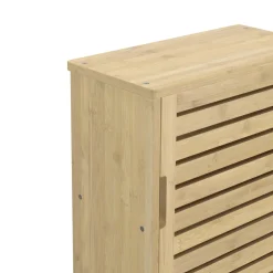 Hängeschrank Bambus SANOVA mit Ablage 40 x 20 x 60 cm natur