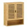 Hängeschrank Bambus SANOVA mit Ablage 59 x 21 x 67 cm natur